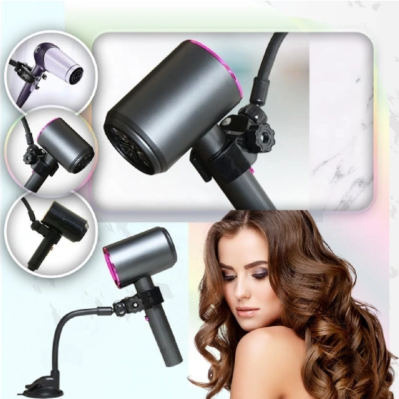 Suction Cup Hair Dryer Bracket for Bathroom Use