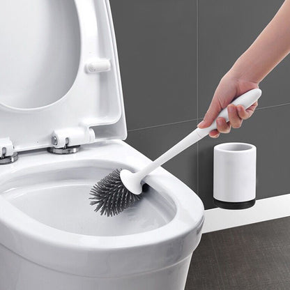 TPR Bathroom Toilet Brush with Soft Rubber Head