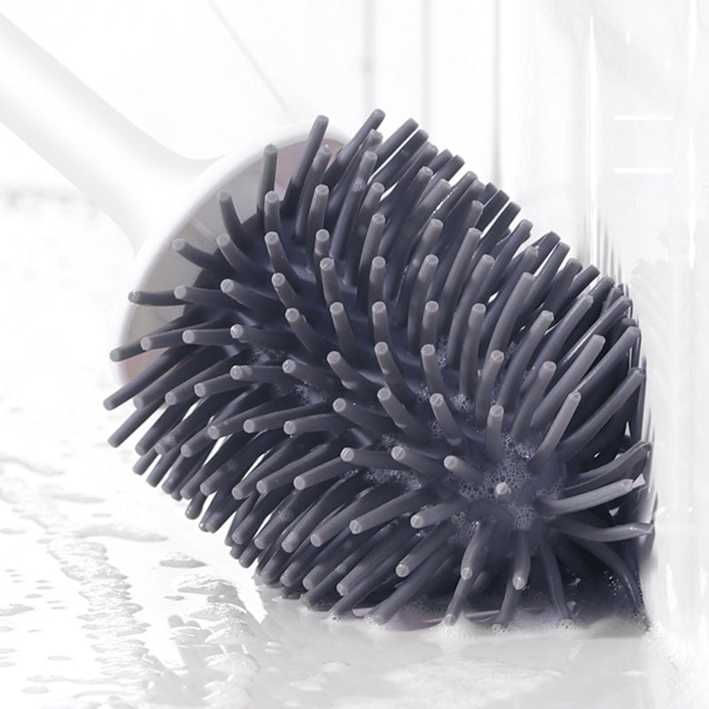 TPR Bathroom Toilet Brush with Soft Rubber Head