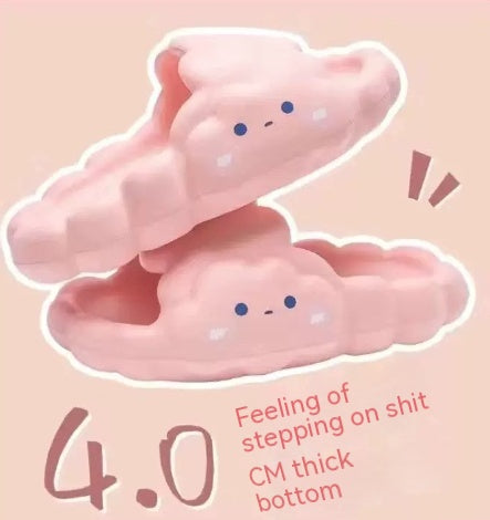 Cloud Slippers for Home Bathroom Bathing Use
